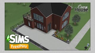 Cozy 2 Bedroom House Design  The Sims FreePlay  House Tour  Floor Plans  UniQueSiMS Designs [upl. by Anidal]