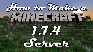 How to Make a Minecraft 174 Server Hamachi [upl. by Odranoel378]