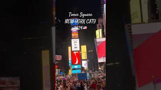 Times Square  NYC 2024 🇺🇸 dream newyork usa family travel 😻😍 milesaway03 [upl. by Dustie]