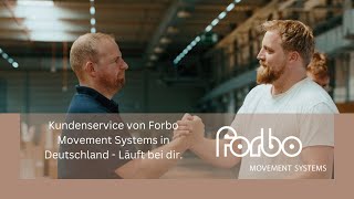 Kundenservice von Forbo Movement Systems in Deutschland  Läuft bei dir [upl. by York879]