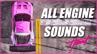 Need for Speed Heat  All Engine Sounds of every Car in the Game showcased [upl. by Hyacinthe117]