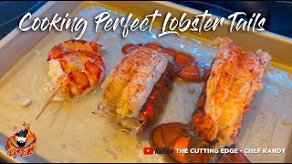 The Perfect Juicy Lobster Tail Learn Cooking amp Presentation — Chef Randy The Cutting Edge [upl. by Enal]