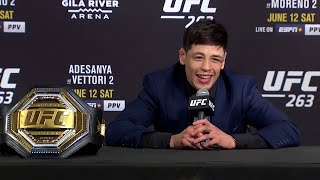 Deiveson Figueiredo Octagon Interview  UFC 283 [upl. by Rempe]