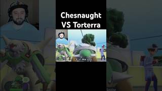 Chesnaught VS Torterra Pokémon Synchro Machine Races Pokemon S amp V DLC [upl. by Gareri122]