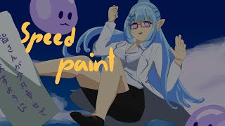 『Speed paint』jolly Estaa HBD 2024 [upl. by Nnyleitak]