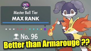 Delphox Psyspam in Regulation H  Top 100 Master Ball Rank [upl. by Grinnell]