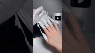 ASMR SELF CARE NIGHT pt 2 🪩🍸 100k asmr nails nailart [upl. by Inneg]