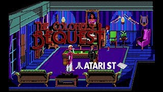 The Colonels Bequest  Atari ST 1989 [upl. by Slaohcin]