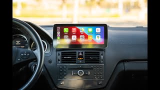 How to install Apple CarPlay on your Mercedes Benz CClass w204 20082010 [upl. by Agrippina]