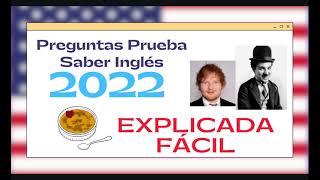 Prueba Icfes Inglés 2022 Resuelta y Explicada 🗽PRUEBA SABER 2022 [upl. by Arabrab]