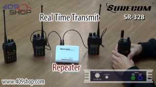 SURECOM SR328 Duplex Repeater Controller [upl. by Bobbe]