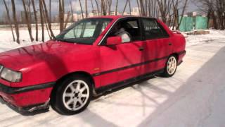 Lancia Dedra Integrale 4WD work snow vs Ventus RS2 tyres [upl. by Adair]