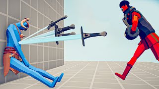 SWORDCASTER vs EVERY UNIT  Totally Accurate Battle Simulator TABS [upl. by Arytas]