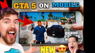 GTA 5 Mobile  GTA 5 Android amp iOS  GTA 5 Download 2024 GTAV [upl. by Anaitak]