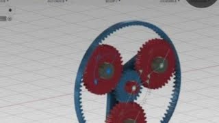 Planetary Gear Assembly full in fusion 360 Sun and Earth Gear [upl. by Ocin21]