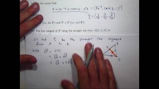 Div curl  line integral examples [upl. by Ladnor803]