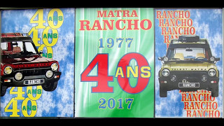 Les 40 ans de la Matra Rancho [upl. by Sandon820]