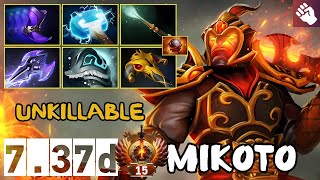 Double Impact Ember Spirit  Unkillable  Mikoto  737d  Immortal Dota [upl. by Nitsirk]