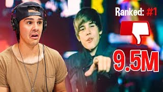 Reacting To The Top 10 Most Disliked Videos On Youtube [upl. by Brandt]