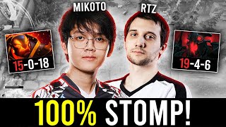 when MIKOTO amp ARTEEZY DUOd in ranked  100 STOMP [upl. by Noyk270]