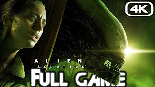 ALIEN ISOLATION Gameplay Walkthrough FULL GAME 4K 60FPS No Commentary [upl. by Melena38]