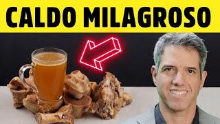 CALDO DE OSSOS  10 BENEFÍCIOS  RECEITA E COMO CONSUMIR  Dr Alain Dutra [upl. by Wilde]