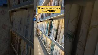 Home interior wallpaper start only Rs 149 homedecor homewallpaper shorts [upl. by Adirem]