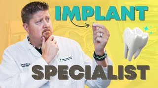 Why I Chose to Specialize in Dental Implants amp Restoration Prosthodontist vs Dentist Explained [upl. by Livvie898]