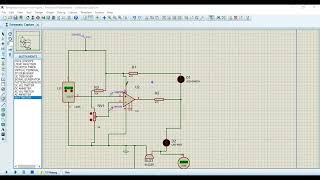 Temperature alarm circuit with Temperature sensor and Opamp comparator [upl. by Lumbard190]