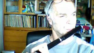 Two Breton tunes Gavotte de lAven played on a Doug Tipple PVC flute [upl. by Reivaxe]