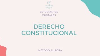 1º Clase de Derecho Constitucional por Estudiantes Digitales 1º CICLO 2024 [upl. by Elatnahc]