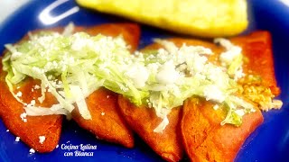 Enchiladas Estilo Potosinas y Calabacitas Rostizadas Como Hacer Enchiladas Rojas Estilo Potosinas [upl. by Tica]