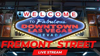 Las Vegas LIVE  Fremont Street [upl. by Kliman]