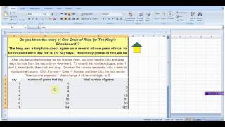 Arithmetic sequences and series with a spreadsheet [upl. by Nnomae461]