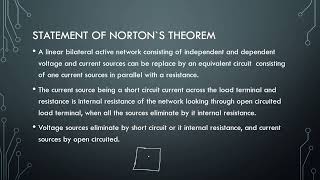 nortons theorem [upl. by Ahseyk117]