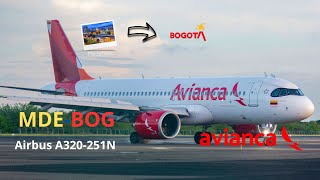 TRIP REPORT  avianca low cost  Medellin MDE to Bogotá BOG  Airbus A320251 Neo [upl. by Flo4]