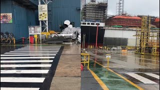 Keppel shipyard in Singapore 🇸🇬  most biggest shipyard how is look like [upl. by Adelaide]