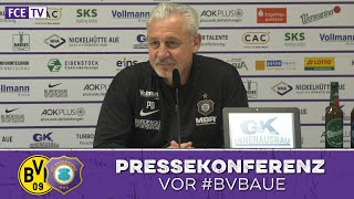 Die Pressekonferenz vor dem Auswärtsspiel in Dortmund [upl. by Sivatnod]