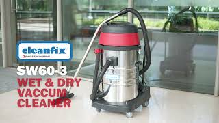 SW60 3  Wet amp Dry Vacuum Cleaner [upl. by Launcelot]