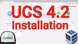 Univention Corporate Server UCS 42 Installation  Overview on Oracle VirtualBox 2017 [upl. by Harsho172]