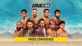 ONE 168 Denver  Official Press Conference [upl. by Atig]