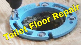 Toilet Floor Repair 1 of 2 [upl. by Eiral]