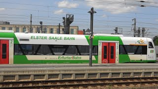 Abellio mit Talent2 amp BR648 amp Erfurter Bahn BR650 in Erfurt Hbf [upl. by Beltran]