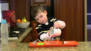 Montessori Practical Life Lesson  Bubble Making [upl. by Eitsyrk]