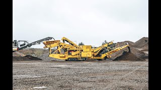 Customer Profile  Byfords Quarry using the Keestrack H4e Cone Crusher [upl. by Westlund]