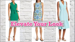 HOW TO ELEVATE YOUR DRESSES Women Over 50 [upl. by Etnecniv]