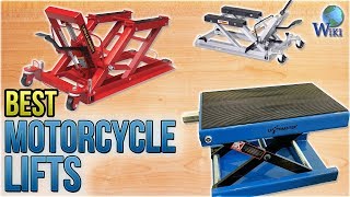 10 Best Motorcycle Lifts 2018 [upl. by Rocray36]