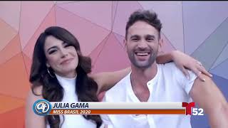 Julia Gama y Rafael Nieves más enamorados que nunca  Acceso Total  Telemundo 52 [upl. by Siduhey792]