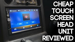 Reviewing The CHEAPEST Touch Screen Head Unit The eBay Special [upl. by Holloway]