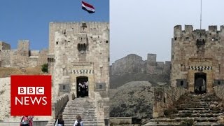 Aleppo before and after the battle  BBC News [upl. by Leirraj215]